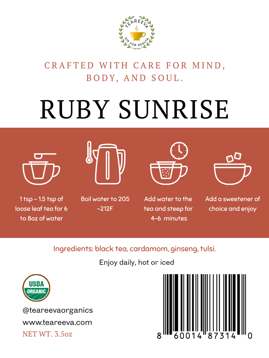 Ruby Sunrise Loose Leaf Tea