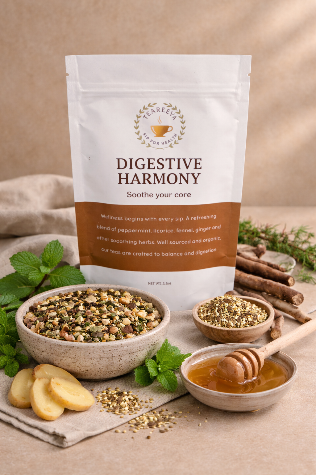 Digestive Harmony Loose leaf Tea